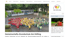 Desktop Screenshot of ggs-am-hoefling.de